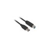 Kabel Sharkoon USB 3.0 StA-StB 1,0m black 4044951015634
