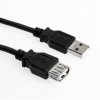 Kabel Sharkoon USB 2.0 extension 0,5m black 4044951015399