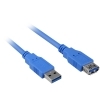 Kabel Sharkoon USB 3.0 extension 1,0m blue 4044951010875
