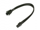Kabel Nanoxia P4 podaljšek črn, 30 cm, Single, NXP4V3E
