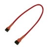 Kabel Nanoxia PWM podaljšek rdeč , 30 cm, NXPWV30R