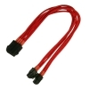 Kabel Nanoxia EPS podaljšek rdeč , 30 cm, Single, NX8PV3ER