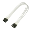 Kabel Nanoxia 4-Pin podaljšek bel , 30 cm, Single, NX4PV3EW