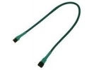 Kabel Nanoxia 3-Pin podaljšek zelen , 30 cm, NX3PV30G
