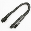 Kabel Nanoxia 6- na 6+2-Pin, 30 cm, Single, carbon NXP683EC
