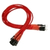 Kabel Nanoxia Frontpanel-podaljšek rdeč, 30 cm, NXFPV3ER