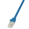 LogiLink Patch Cable Cat.5e U/UTP 0,25m blue CP1016U