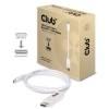 Club3D Kabel USB 3.1 Typ C > DP 1.2 4K60Hz UHD 1,2m St/St retail CAC-1517