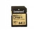 SD Card 64GB Intenso SDXC UHS-I Premium 3421490
