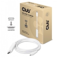 Club3D Kabel USB 3.1 Typ C > HDMI 2.0 UHD 1,8m aktiv St/St retail CAC-1514