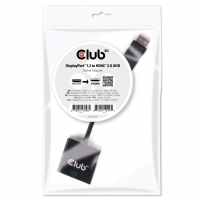 Club3D Adapter DisplayPort > HDMI 2.0 3D 4K60Hz aktiv St/Bu Polybeutel CAC-2070