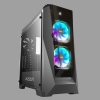 AZZA Midi ATX Chroma 410B (B/Win) 2x RGB CSAZ-410B