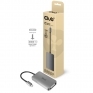 Club3D Adapter USB 3.2 Typ C > DVI-D aktiv St/Bu retail CAC-1510