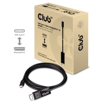 Club3D Kabel USB 3.1 Typ C > DP 1.4 8K60Hz UHD 1,8m St/St retail CAC-1557