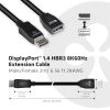 Club3D DisplayPort-Kabel 1.4 Verlängerung 2m 8K60HZ St/Bu retail CAC-1022
