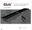 Club3D ChargingDock USB-C 3.2 ->7xUSB/DP/HDMI/LAN/Audio 100W retail CSV-1564W100