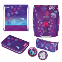 Šolska torba - komplet Herlitz Filo Light Plus Sea Bubbles (50037872)