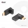 Club3D Adapter USB 3.2 Typ C <> USB 3.2 Typ C gewinkelt St/B retail CAC-1528