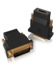 Adapter IcyBox DVI-D (24+1) zu HDMI retail IB-AC552