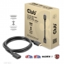 Club3D HDMI-Kabel 2.1 UHD-Verlängerungskabel 1 Meter St/Bu retail CAC-1322