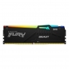 DDR5 128GB PC 5200 CL40 Kingston KIT (4x32GB) FURY Beast RGB retail KF552C40BBAK4-128