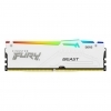 DDR5 128GB PC 5200 CL40 Kingston KIT (4x32GB) FURY Beast RGB retail KF552C40BWAK4-128