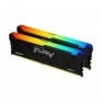 DDR4 32GB PC 2666 CL16 Kingston KIT (2x16GB) FURY Beast RGB retail KF426C16BB12AK2/32