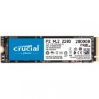 Crucial SSD Crucial P2 2000GB 3D NAND NVMe PCIe M.2 SSD CT2000P2SSD8