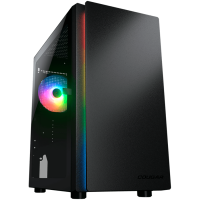 COUGAR PURITY RGB Micro ATX Black Mini Tower (CGR-5PC4B-RGB) - NA ZALOGI