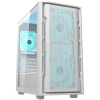 COUGAR UNIFACE MINI RGB Micro ATX White Mini Tower (CGR-55C9W-RGB)