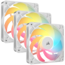 CORSAIR RS120‑R ARGB Reverse 3×120mm PWM Fans White (CO‑9050197‑WW)