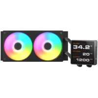 COUGAR Poseidon Vistek Pro ARGB 240 AiO Black - CGR-PSDVPRGB-B-240
