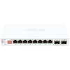 ASUS QG-U1080 Desktop 2.5G Switch 8x RJ-45 2x SFP+ - 90IG0A00-MO3B00