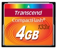 CF Transcend 4GB 133x (TS4GCF133)
