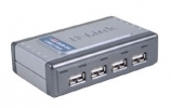 DLINK USB 2.0 4 PORTNI HUB (DUB-H4)