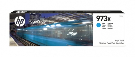 ČRNILO HP CYAN 973X za Pagewide 452,477,P55250 za 7.000 st. (F6T81AE)