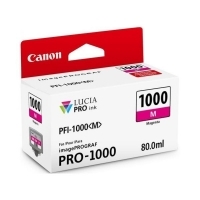 Črnilo CANON PFI-1000 MAGENTA ZA imagePROGRAF PRO-1000, 80 ml (0548C001AA)