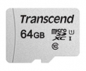 SDXC TRANSCEND MICRO 64GB 300S, 95/45MB/s C10 V30(TS64GUSD300S)