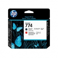 GLAVA HP MATTE ČRNA + CHROMATIC RDEČA 774 DESIGN JET Z6810(P2V97A)