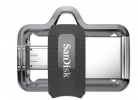 MICRO USB & USB SANDISK 16GB ULTRA DUAL, 3.0, srebrno-črn (SDDD3-016G-G46)
