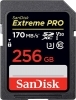 SanDisk Extreme PRO R170/W90, 256GB, UHS-I U3, Class 10 SDSDXXY-256G-GN4IN