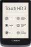 Elektronski bralnik PocketBook Touch HD3, metalik siva PB632-J-WW