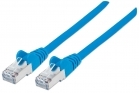 Mrežni kabel Intellinet 1 m Cat6A, CU, moder 350730