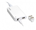 Napajalnik PORT APPLE 60W + USB 900100