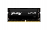 FURY Impact RAM SODIMM DDR4 1x8GB 2666 CL15 KF426S15IB/8