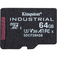 Kingston SDXC 64GB INDUSTRIAL Class 10 UHS-I U3 V30 A1 (SDCIT2/64GB)