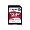 KINGSTON SDXC 128GB Canvas REACT Plus UHS-II C10 U3 V90 (SDR2/128GB)