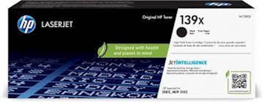 TONER HP 139X ČRN ZA LJ PRO 3002 ZA 4.000 STRANI W1390X