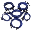 Super Flower Sleeve Cable Kit Pro - black/blue SF-CKP-BKBL