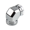 PHANTEKS Hard-Tube Adapter 2x 12mm 90 Deg - chrome PH-A90_CR_12